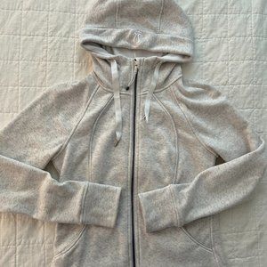 Lululemon Plush Scuba - heathered alpine white size 8